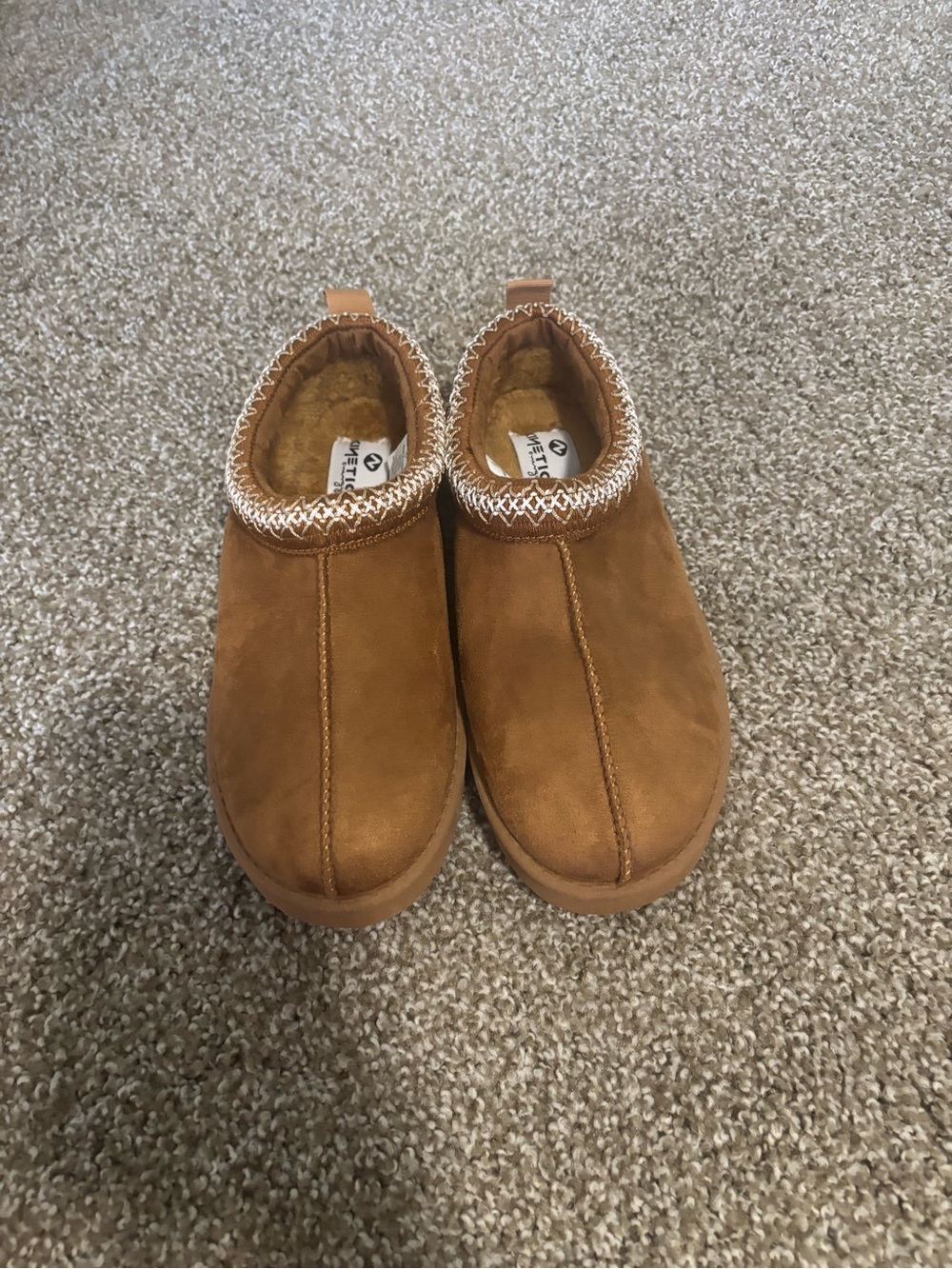 Suede Clog Slippers